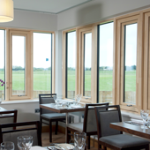 The Lodge at Prince's Golf Club, Kent, England, The Brasserie on the Bay