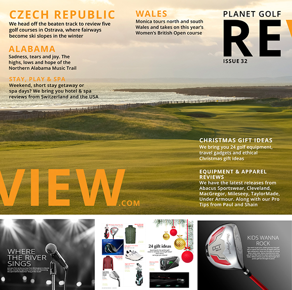planetgolfreview digital magazine 32nd issue, Cover and selected pages