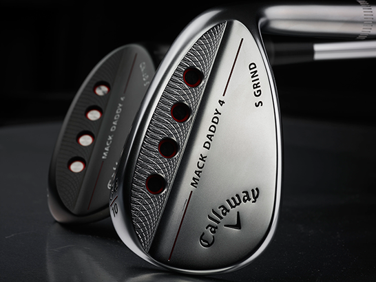 Golf Equipment test and review: Callaway Mack Daddy 4 Wedges, S grind with weight ports