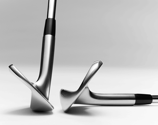 Golf Equipment test and review: Mizuno T20 Wedges, toe and bounce view