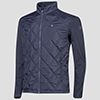 Golf Equipment test and review: Oscar Jacobson Apparel AW2019 Collection, Carson Hybrid blue jacket