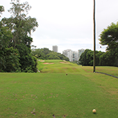 Golf holiday review of Rio de Janeiro, Brazil. Gavea Golf and Country Club. Views over Rio from the 7th tee