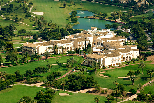 Golf holiday review of La Manga Golf Resort, Murcia, Spain. Hotel Principe Felipe