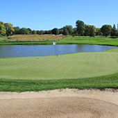 Golf holiday review of Minnesota, USA, 17th hole
