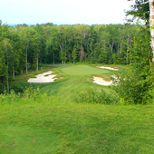 Golf holiday review of Ontario, Canada; Lora Bay Golf Club, 15th hole