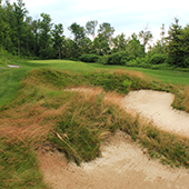 Golf holiday review of Ontario, Canada; Lora Bay Golf Club, 16th hole
