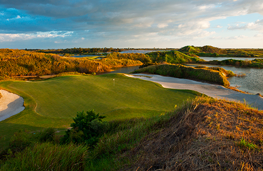 Hotel and Spa Review, Streamsong Resort Golf and Spa, Streamsong Red Course 6th hole