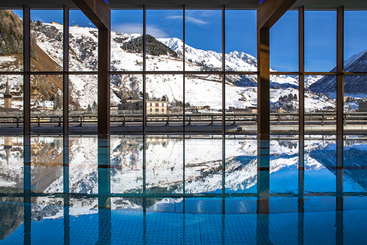 Hotel and Spa review of the Radisson Blu, Andermatt, Switzerland